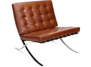 Chairs - Homage Furniture: Barcelona Chair