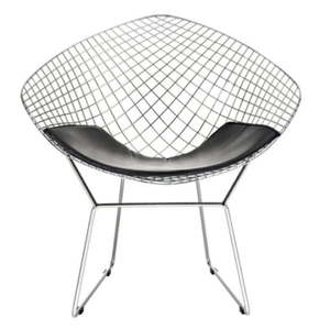Chairs - Homage Furniture: Bertoia Diamond Chair