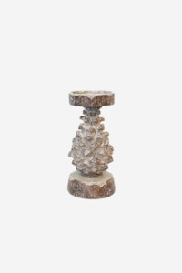 Pinecone Candle Holder - Small