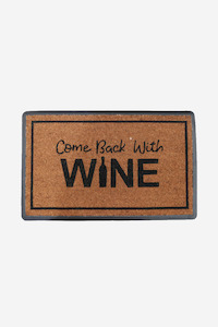 Doormats And Doorstops: Doormat - Come Back With Wine