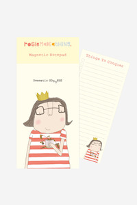 Books And Stationery: Domestic Goddess -Magnetic Notepad