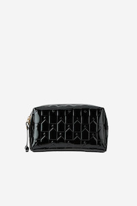Bathroom: Monogram Cosmetic Bag - Black