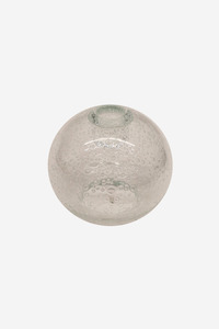 Home: Glass Candle Holder - Clear