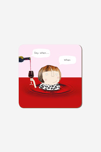 Wine When - Coaster
