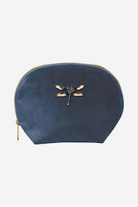 Home: Dragonfly Cosmetic Bag - Navy