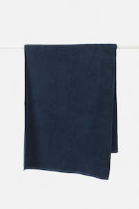 Bathroom: Classic Cotton Bath Towel - Navy
