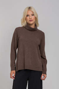 Blak: Kendra Sweater - Chocolate