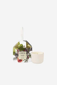 Candles And Candle Holders: Bauble Candle - White Fig & Cedar
