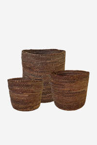 Vases Votives And Planters: Nala Planter Basket