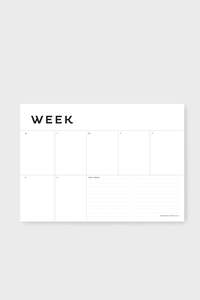 Week Planner - A4
