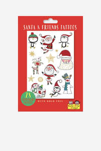 Baby Kids Collection: Santa & Friends - Christmas Tattoos - Rachel Ellen Design