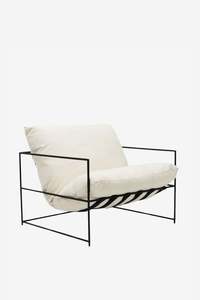 Furniture: Laura Club Chair - Vanilla
