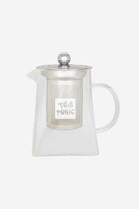 Dining: Square Glass Tea Pot - 400ml