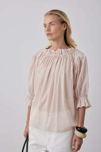 Clothing: Peddle Top - Soft Pink
