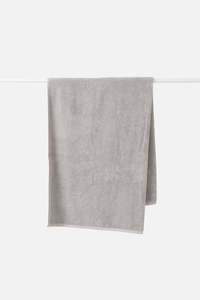 Bathroom: Classic Cotton Hand Towel - Grey