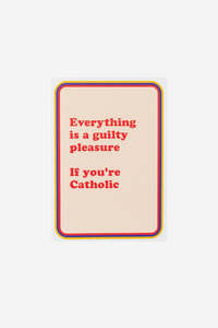 Greeting Cards: Guilty Pleasure - Gift Card