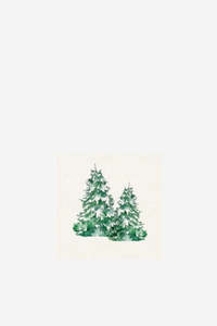 Table Linen Accessories: Fir Trees Napkins