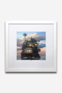 Fathers Day: Dusk Light Framed Print - Small
