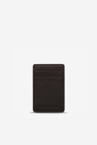 Bags And Wallets: Flip Cardholder - Chocolate