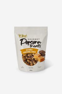 Edibles: Double Caramel Choc Gourmet Popcorn