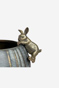 Rabbit Hanging - Antique Gold