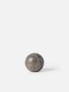 Geo Marble Sphere - Forest Green