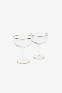 Champagne Coupe Set