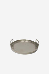 Glassware: Round Collar Tray 32cm