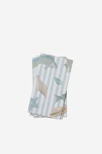 Dining: La Mer Beachscape Napkins