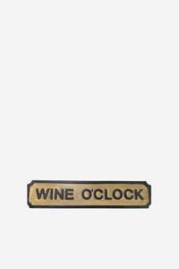 Wine O'clock Sign - Small