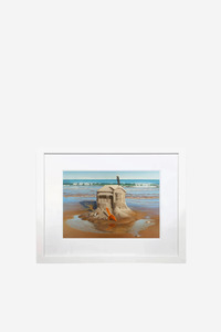Wall Art: The Sandcastle Framed Print - Small