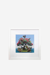 Wall Art: The Garden Framed Print - Small