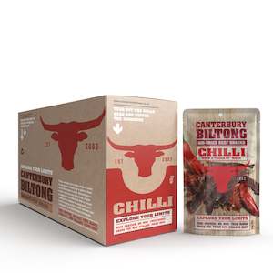Canterbury Biltong: Chilli 40g - Carton of 15