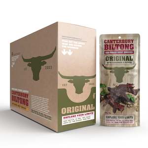 Canterbury Biltong: Original 100g - Carton of 10