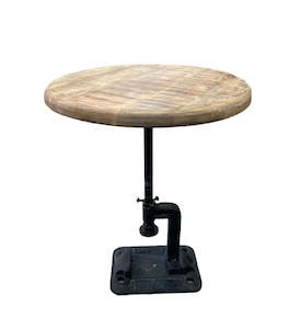 Side Table With Vice Base