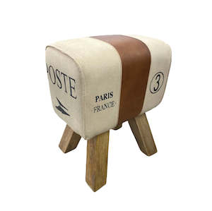 Benches Ottomans: Fabric and Leather Gym Stool