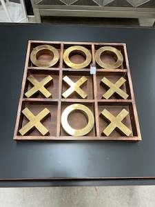 Games: Brass Tic Tac Toe