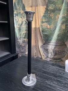 Clearance: Black Stem Candle Sticks 74CM High