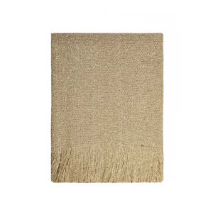 Clearance: Cosy Throw- Camel