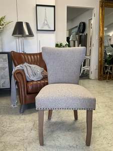 New Arrival: Kayla Dining Chair Dark Beige