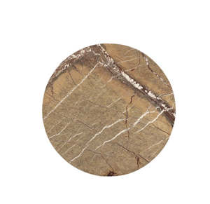 MARBLE CHARGER PLATE - PINK TAUPE