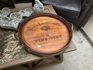 Trays Boxes: Round Barrel Tray 57CM