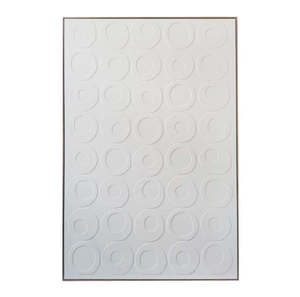 Art Canvas Abstract 1 80x120cm White