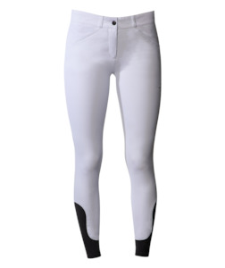 BREECHES "LAURA" MEMORY GRIP- WHITE