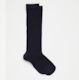 WOMENS Merino Wool Plain Knee High Socks | Woman | NAVY