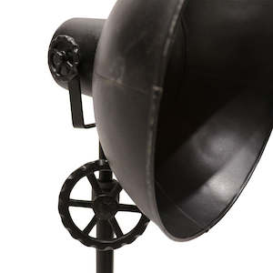 Homewares: Can be ordered in: CHANDRI METAL LAMP - BLACK