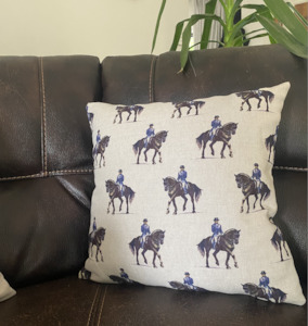 English Tapestry Dressage Cushion