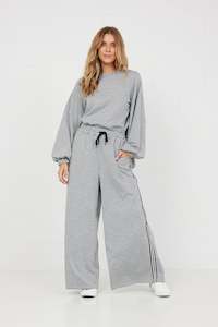 Jumpers: Eleanor Top- White Honeycomb