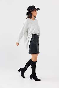 Footwear: Darcy Boots- BLACK