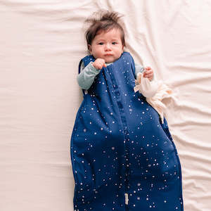 Woolbabe Sleeping Bags: Woolbabe Duvet Front Zip Sleeping Bag - Limited Edition - Tekapo Stars